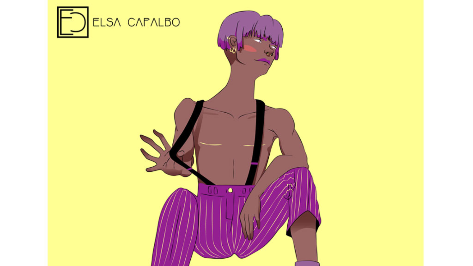 non-binary people” (2022) di Elsa Capalbo