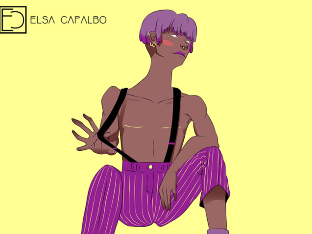non-binary people” (2022) di Elsa Capalbo